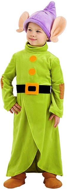 CKids Dopey Cosplay Overall Hut Set, Kostüm Set, Unisex, Disney, Fantasy - Bild 1