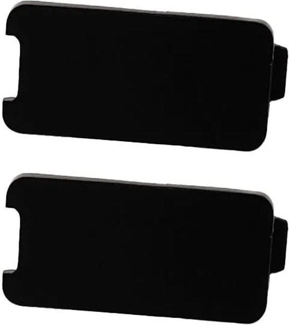 BALTER EVO Schraubenabdeckungen Schwarz, 2 Stück, B/T/H: 20 x 20 x 40 mm - Bild 1