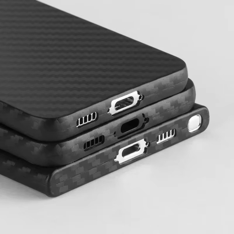 Samsung Galaxy S23 S24 S25 Plus Ultra Edge Schutzhülle in Schwarz mit 0,38 mm Dicke - Bild 2