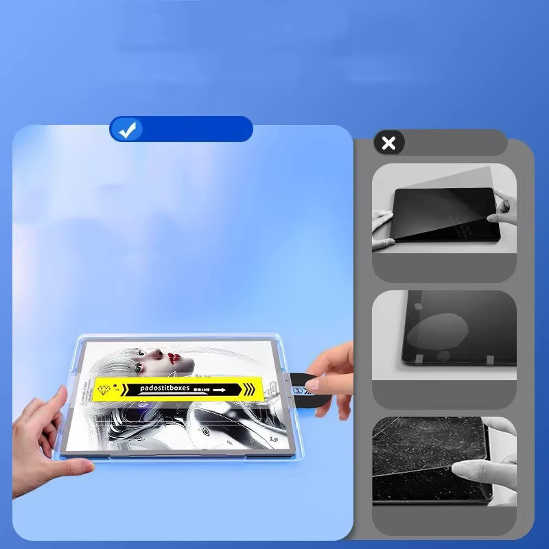 RedMagic Astra Gaming 5/3Pro Tablet Displayschutzfolie aus gehärtetem Glas, transparent, 9H Kratzfestigkeit und vollständige Abdeckung - Bild 3
