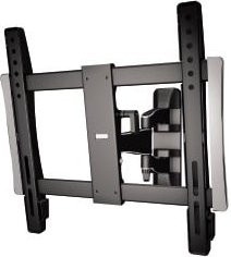 Hama TV-Wandhalterung FULLMOTION Premium in Schwarz für bis zu 65 Zoll mit VESA 400x400 - Bild 1