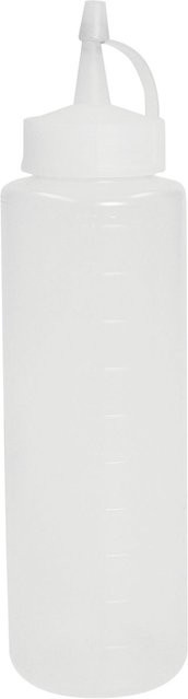 Schneider Quetschflasche aus Kunststoff, transparent, 500 ml, Durchmesser: 6,2 cm, Höhe: 24 cm - Bild 1