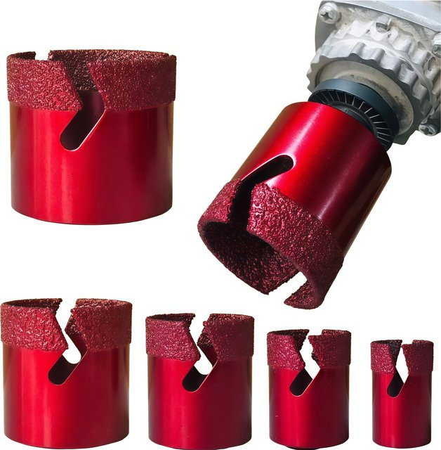 RSMXYO Diamantkernbohrer Set für Porzellan, Fliesen, Granit und Marmor mit M14 Gewinde, Durchmesser 20–50 mm - Bild 1