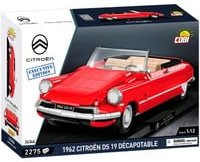Cobi Konstruktionsspielzeug 1962 Citroen DS 19 Convertible Executive Edition Klemmbaustein Modellauto im Maßstab 1:12 - Bild 1