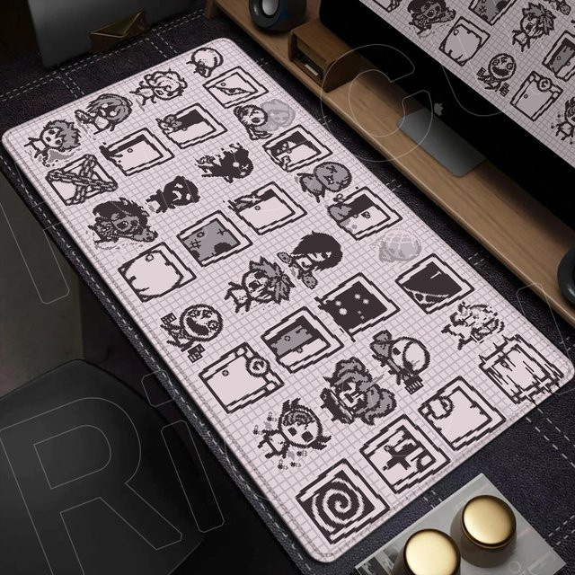 Riccu Laptop-Schreibtischunterlage The Binding Of Isaac XXL-Gaming-Mauspad in Multicolour - Bild 1