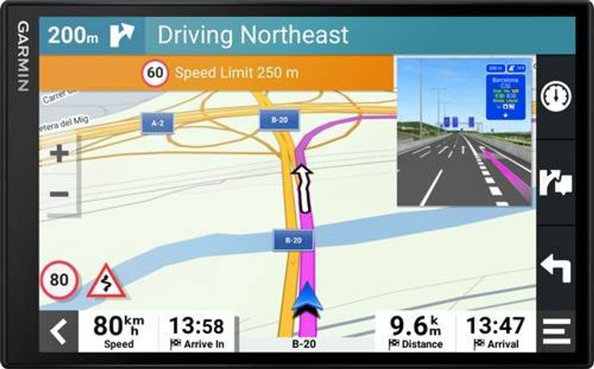Garmin DriveSmart 86 GPS-Navigationsgerät mit 8 Zoll Breitbild in Schwarz - Bild 2
