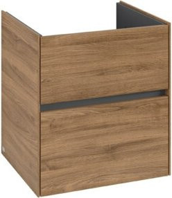 V&B Waschtischunterschrank Collaro in Kansas Oak mit mittiger Waschtischposition, B/T/H: 56,1 x 61 x 48 cm - Bild 1