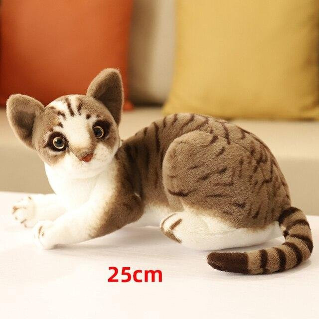 Binchi Keji Travel Katze Plüsch Spielzeug, Grau & Orange, ab 12 Jahre - Bild 1