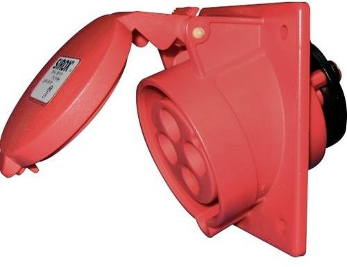 SIROX CEE Anbaudose 32A IP44 Rot - Bild 1