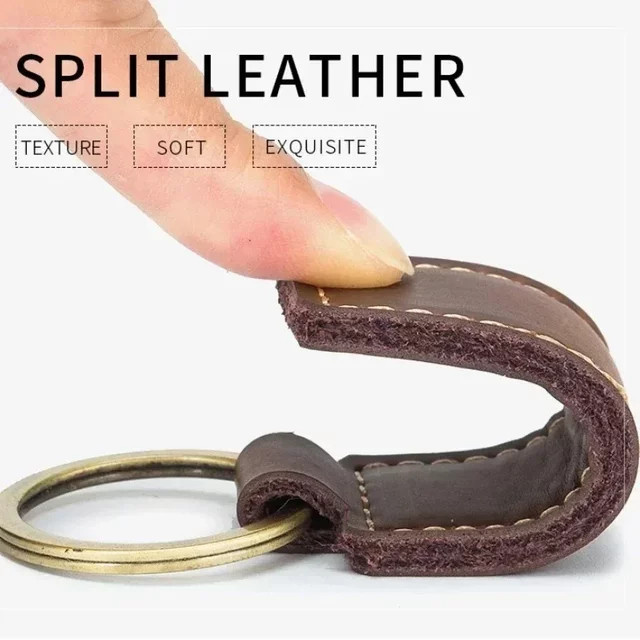 SAISLERWELL Schlüsselanhänger Rindsleder, Unisex - Bild 1