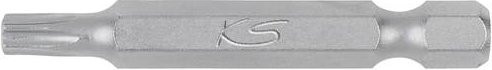 KS Tools Torx-Bit TX PLUS IPR30 1/4 Zoll, Farbe: Silber - Bild 1
