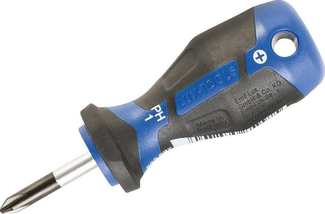 LUX-TOOLS Vergaser-Schraubendreher PH1, Blau - Bild 1