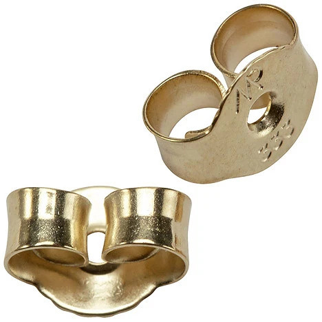 Colfem Pousetten, 333 Gelbgold, Verschluss für Ohrstecker - Bild 1