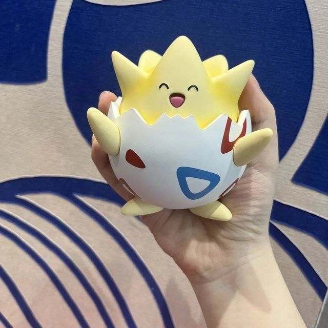 TAKARA TOMY Pokemon Togepi Anime Figur als Desktop Ornament und Sammlerstück - Bild 1