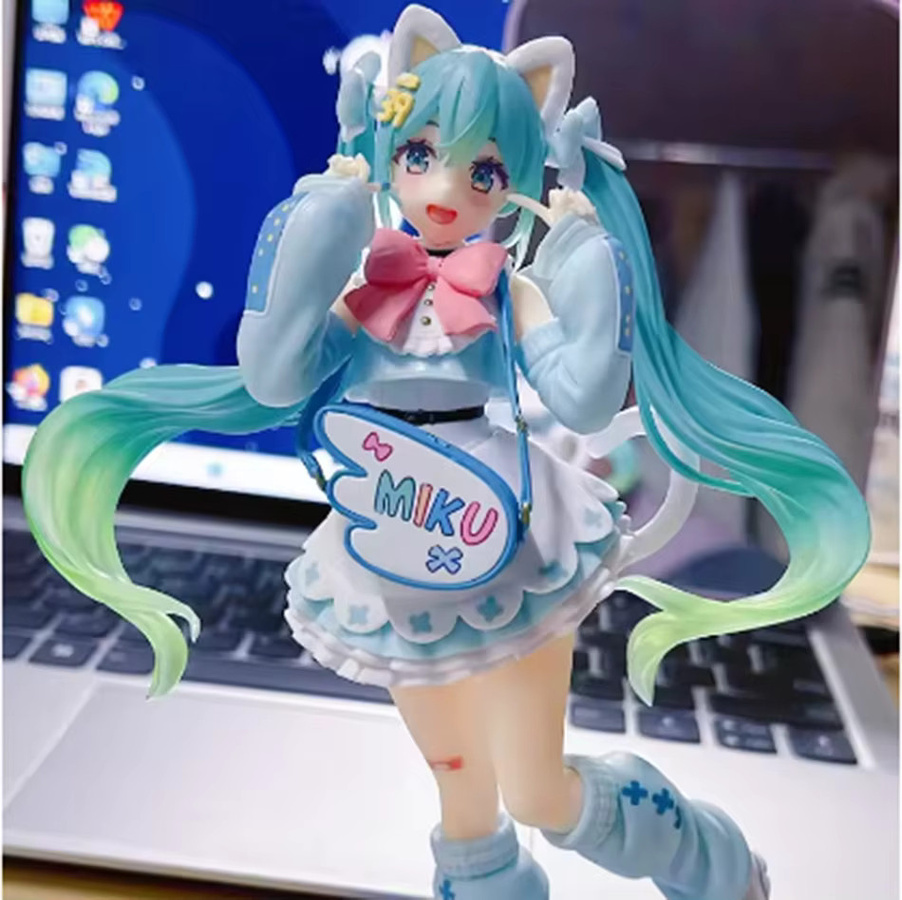 Bandai Hatsune Miku, Anime-Figur, rosa Sakura, Actionfigur, Kunststoff - Bild 3