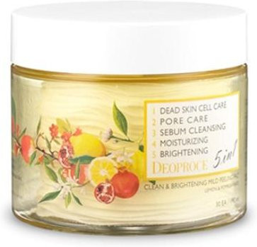 Deoproce Clean and Brightening Mildes Peeling Pad, 190 ml, AHA - Bild 1