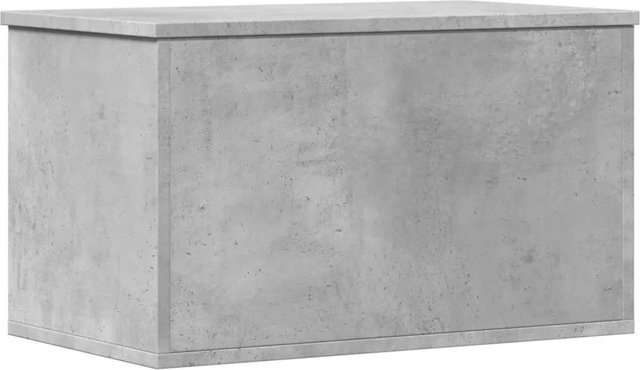 vidaXL Truhe aus Holzwerkstoff in Betongrau, B/T/H: 60 x 35 x 35 cm - Bild 1