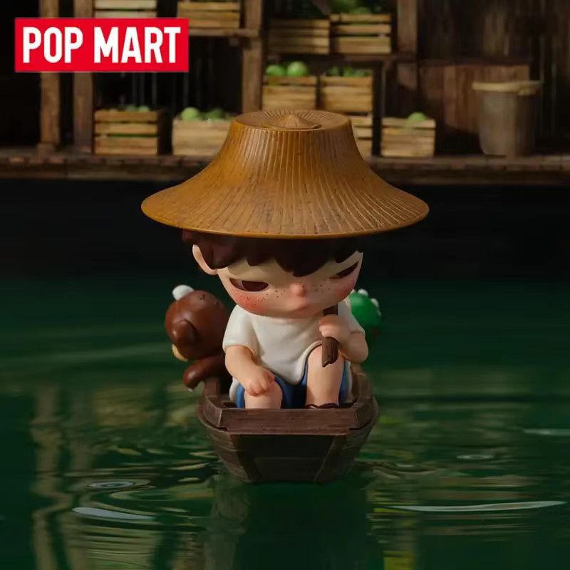 POP MART Hirono Floating Market Blind Box Figurenserie als Mystery Box Spielzeug - Bild 1
