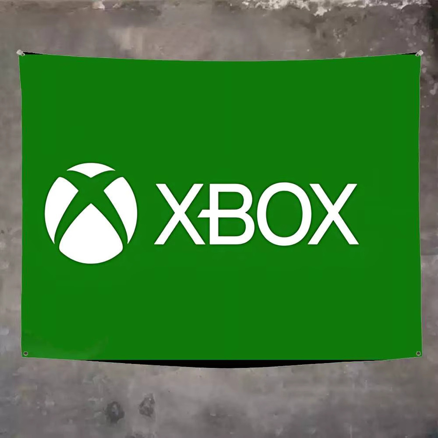 Rastar Wandteppich Xbox Banner für die Heimdekoration, Rechteckig, Breite: 70 cm, Höhe: 50 cm - Bild 2
