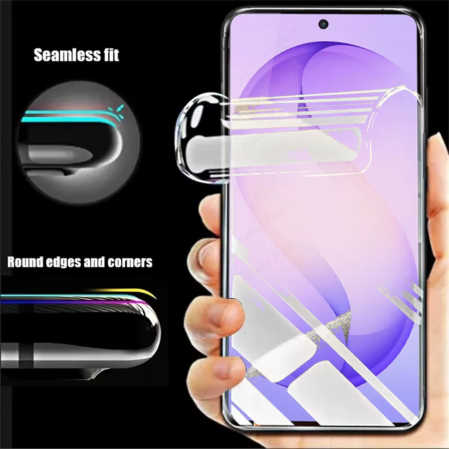 4er Pack Hydrogel Displayschutzfolie für Samsung Galaxy S26 S25 S24 S23 S22 S21 S20 Ultra Plus FE Edge transparent - Bild 6