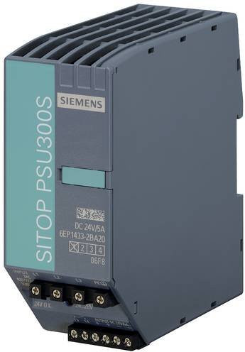 Siemens Hutschienen-Netzteil 24 V/DC 5A in Grau - Bild 1