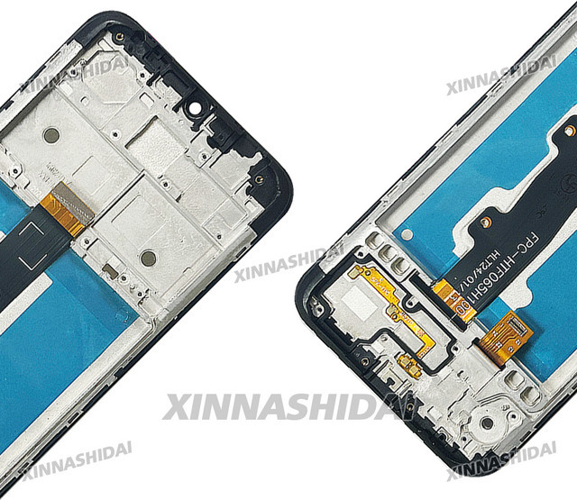 Motorola Moto E7 LCD-Display Ersatzteil mit Touchscreen Digitizer-Baugruppe in Schwarz - Bild 1