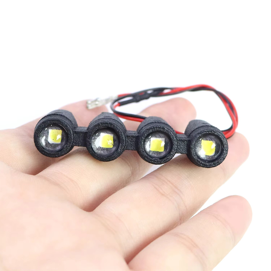 MJXRC Hyper Go 1/14 WRC Rally RC Auto, Zubehör, LED Scheinwerfer Upgrade-Teile - Bild 2