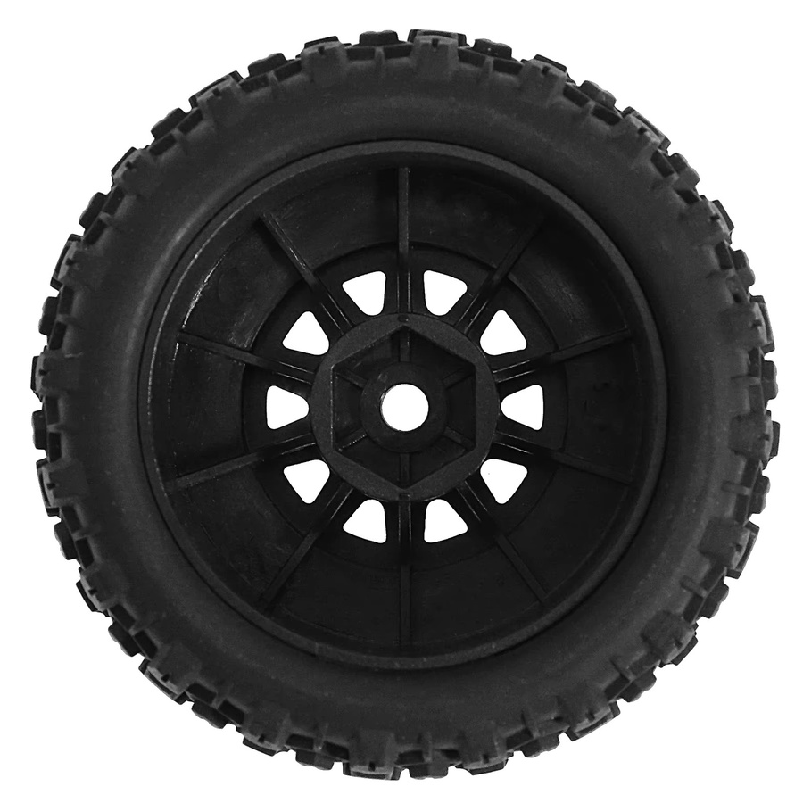 MJX Gummireifen, 4-teiliges Set, 65 mm, 12 mm, 1:14, Schwarz - Bild 5