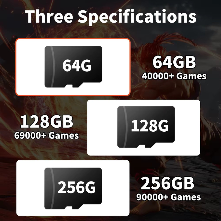 JMachen Batocera Linux 39 Game MicroSD-Speicherkarte für Raspberry Pi4 Modell B mit 90000+ Retro Games und 60+ Emulatoren, 64 GB, Schwarz - Bild 5