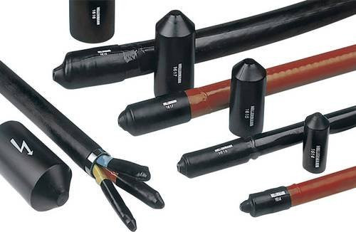 HellermannTyton Warmschrumpf-Endkappe 416-14047 Schwarz - Bild 1