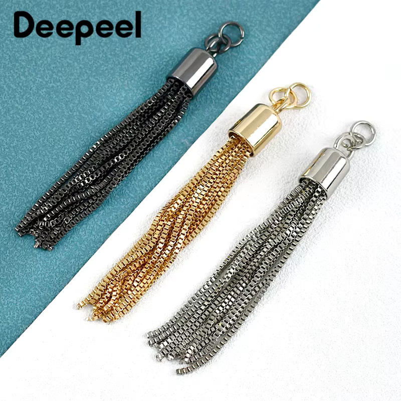 Deepeel Anhänger Metallquaste, 95 mm, Taschenanhänger - Bild 5