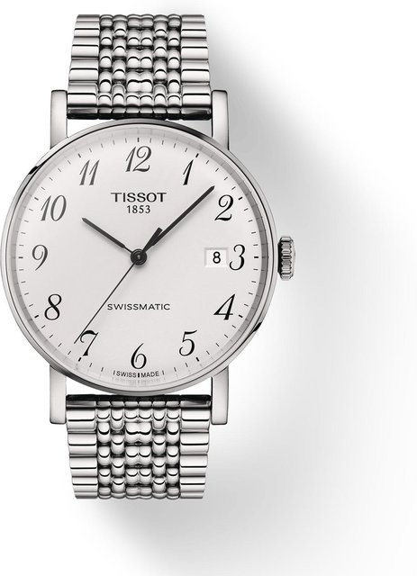 Tissot Armbanduhr Le Locle, Automatik, Edelstahl, Silber, Herren - Bild 1
