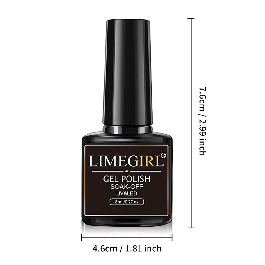 Limegirl Morandi Gel-Nagelset, 8 ml, Matt - Bild 2