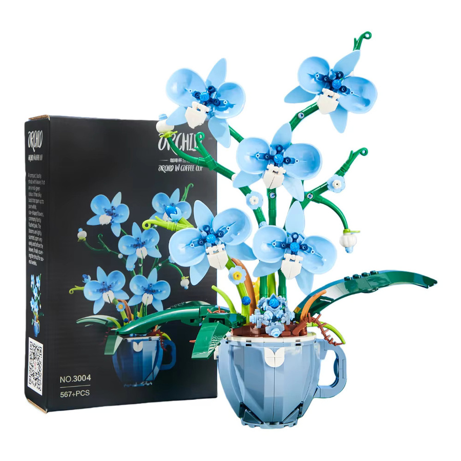 JAKI Blumenstrauß-Set, Bunte Bausteine, Natur, Bunt / Mehrfarbig - Bild 2