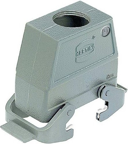 Harting Tüllengehäuse 19300160438 aus Aluminium in Grau - Bild 1