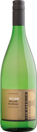 Becksteiner Winzer Müller-Thurgau Weißwein, Baden, 2024, halbtrocken, 1 l