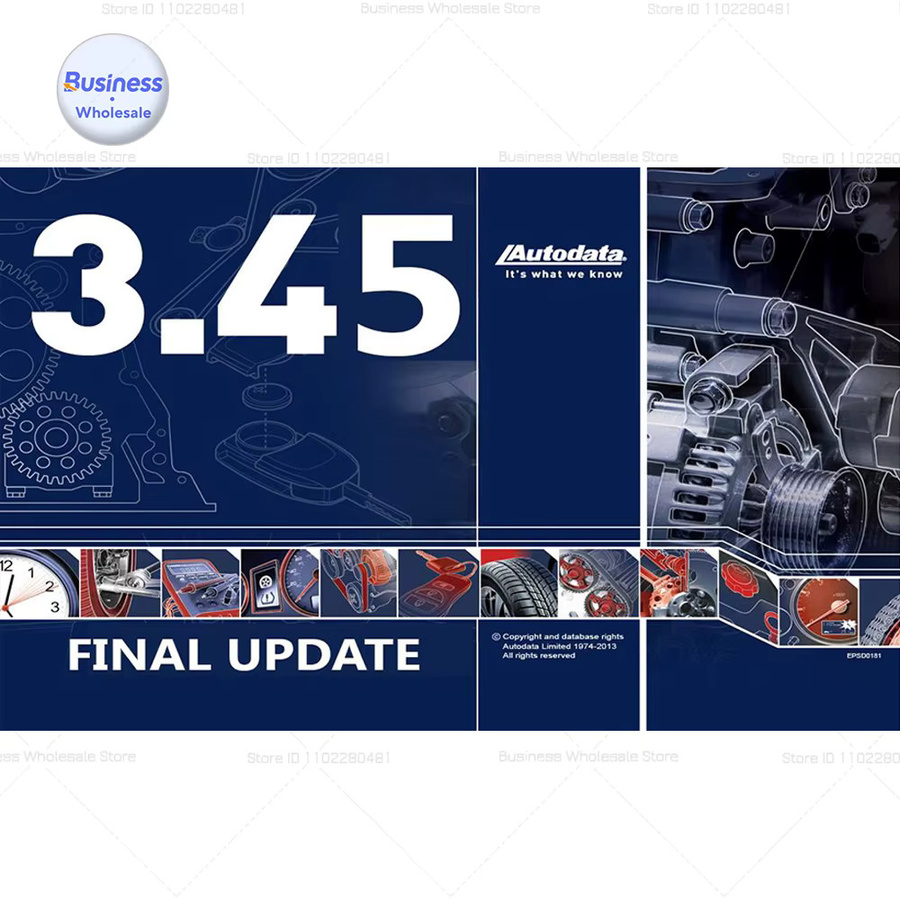 Auto Data 3.45 Fahrzeugschaltplan und Diagnosetools Original-Installationssoftware für USB - Bild 2