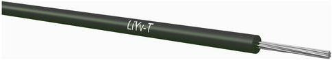Kabeltronik Schaltlitze LiYv-t 1 x 0,25 mm² Schwarz 100 m - Bild 1