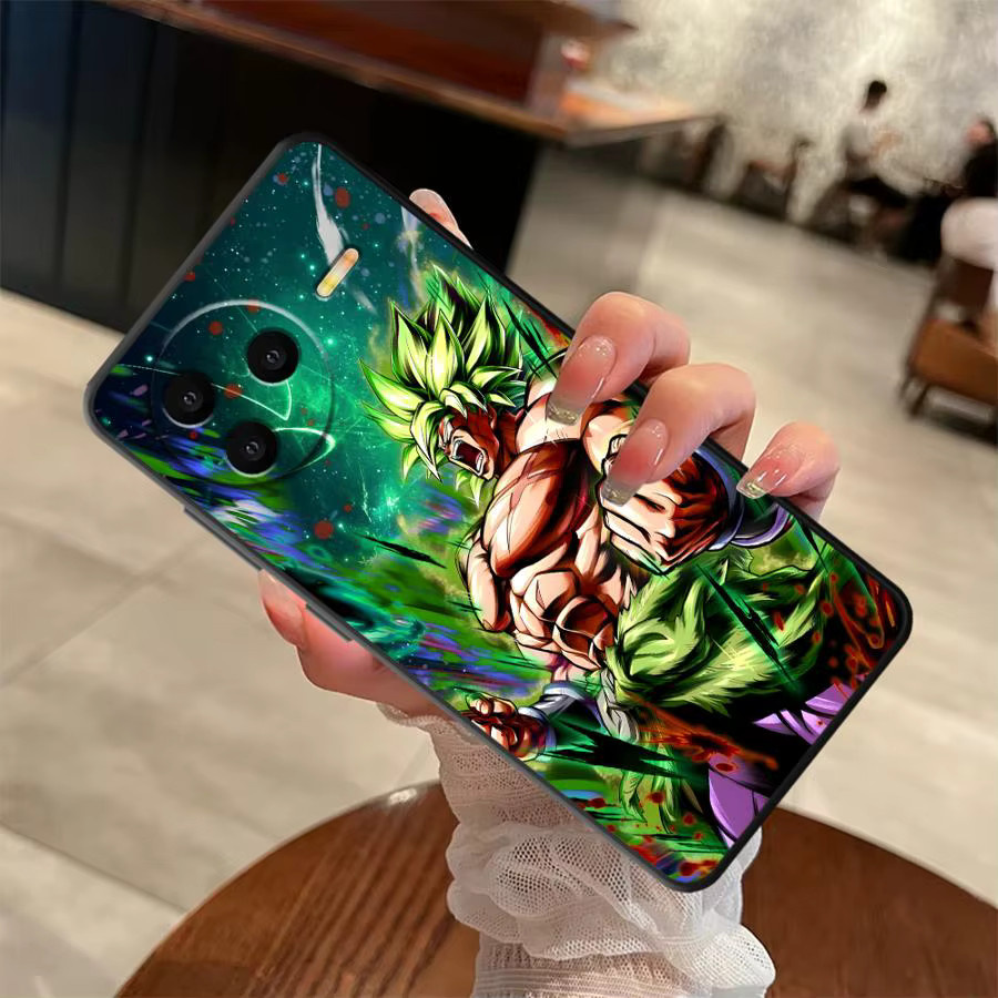 Schwarze weiche Handyhülle mit Dragon Ball Goku Cartoon Motiv für Xiaomi Redmi Modelle - Bild 6