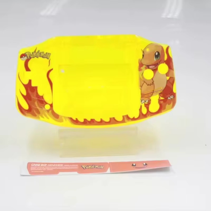 Bandai Pokémon GBA Shell IPS Komplettset Gehäuse in Orange im Retro-Design - Bild 2