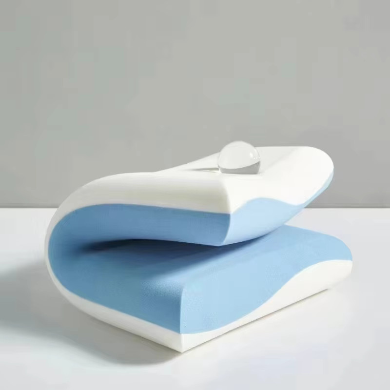 EGW Ergonomisches Memory-Schaum-Kissen mit Kühlfunktion für Erwachsene zur Nackenstütze - Bild 2