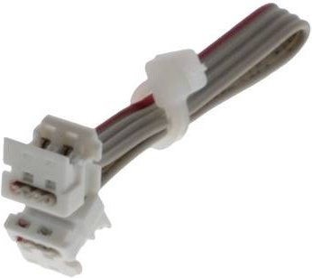 Molex Buchsengehäuse-Kabel in Weiß mit 4 Polzahl und 1.27mm Rastermaß - Bild 1
