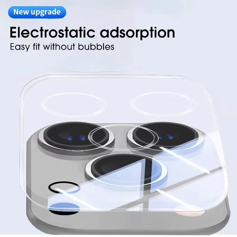 5er-Set Kamera Objektiv Schutzglas aus gehärtetem Glas für Apple iPhone 17 Pro Max, iPhone 17 Pro und iPhone 17 Air, transparent, volle Abdeckung - Bild 3
