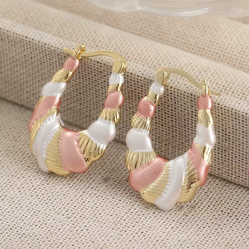 YoYo Creolen, Bicolor, Damen - Bild 2