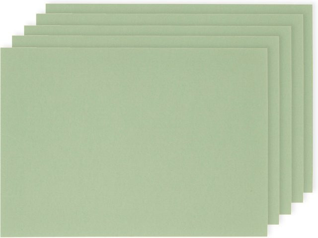 Rico Design Paper Poetry Luxury Karten A7 in Lindgrün - Bild 1