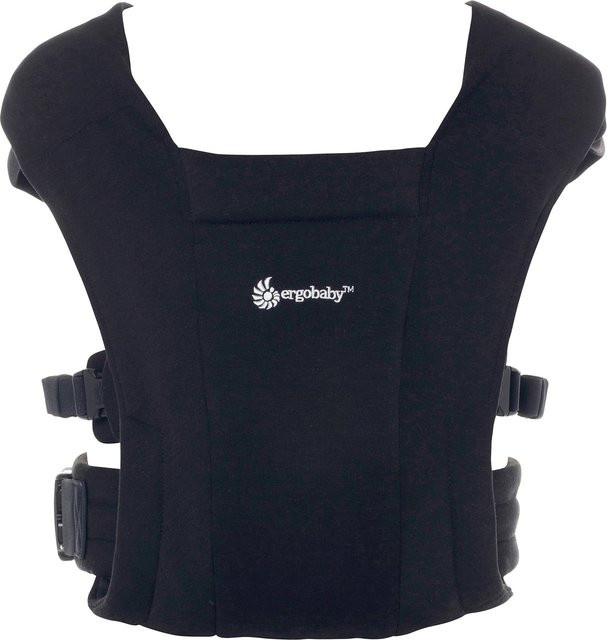 Ergobaby Babytrage Embrace Hybrid in Schwarz mit 2 Tragepositionen aus Baumwolle - Bild 1
