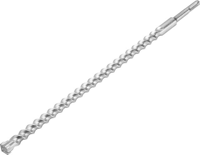 LUX-TOOLS Hammerbohrer SDS-Plus mit Carbide-Spitze in Silber, Durchmesser: 16 mm, Länge: 400 mm - Bild 1