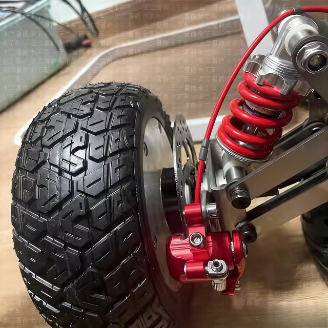 HAOYUNMA Unabhängiges Aufhängungs-Upgrade-Kit, Aluminium-Schwingarm-Set, Metall, Rot, Zubehör für Fahrzeuge - Bild 1