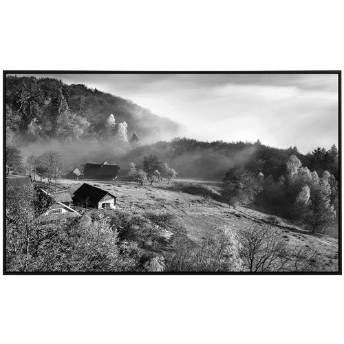 papermoon EcoHeat Infrarotheizung Landschaft Schwarz Weiss mit Matt-Effekt und App-Steuerung - Bild 2