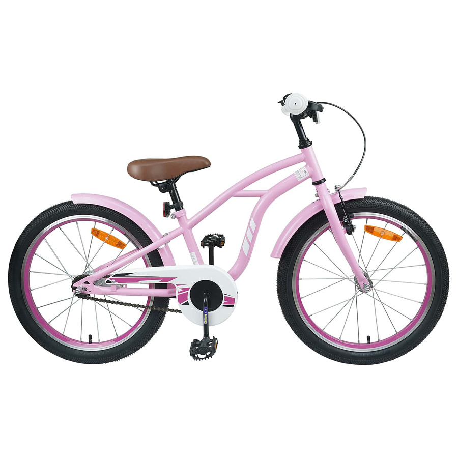 VD Home Furnishing Kinderfahrrad 18 Zoll Hellrosa - Bild 1